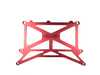 ES#4220371 - 004802LA01AKT4 - Billet X-Brace - Red - Audi B8 - Improve steering feel and handling! - ECS - Audi
