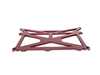 ES#4220371 - 004802LA01AKT4 - Billet X-Brace - Red - Audi B8 - Improve steering feel and handling! - ECS - Audi