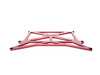 ES#4220371 - 004802LA01AKT4 - Billet X-Brace - Red - Audi B8 - Improve steering feel and handling! - ECS - Audi