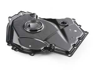 ES#4932306 - 06K109210AF  - Timing Chain Cover - Lower - Cover for lower section of timing chain - Includes front crank seal and plug - Bremmen Parts - Audi Volkswagen