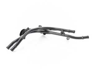 ES#4172032 - 1K0121070BD - Coolant Pipe - Pair of plastic coolant lines between the auxiliary water pump and lower expansion tank hose - Rein - Audi Volkswagen