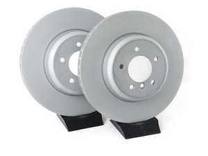 ES#3097729 - 34116782593zKT - Front Brake Rotors - Pair  - Premium OE quality replacement rotors sold in pairs - Zimmermann - BMW