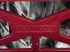 ES#4220369 - 004802LA01AKT2 - Billet X-Brace - Red - Audi B8.5/Porsche Macan - Improve steering feel and handling! - ECS - Audi Porsche