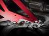 ES#4220369 - 004802LA01AKT2 - Billet X-Brace - Red - Audi B8.5/Porsche Macan - Improve steering feel and handling! - ECS - Audi Porsche