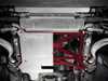 ES#4220371 - 004802LA01AKT4 - Billet X-Brace - Red - Audi B8 - Improve steering feel and handling! - ECS - Audi