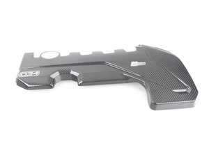 ES#4164652 - 034-1ZZ-0009 - Carbon Fiber Engine Cover Overlay - Designed to tastefully complement the factory engine bay with a beautiful carbon fiber weave that is perfectly matched to OEM Carbon and all 034Motorsport Carbon Fiber components, such as the X34 Evo Intake system. - 034Motorsport - Audi