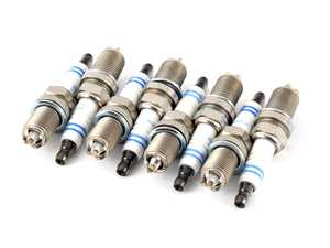ES#4001235 - fgr7dqe0-8 - Spark Plugs - Set Of Eight (Nickel) - Keep your motor running smoothly with a set of new spark plugs - Bosch - Audi BMW