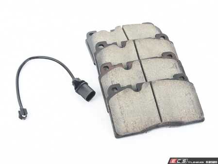 ES#3659544 - EUR1663 - Front Euro Ceramic Brake Pad Set - Offers excellent pedal feedback, low dust, and smooth initial bite. A favorite among enthusiasts. - Akebono - Audi