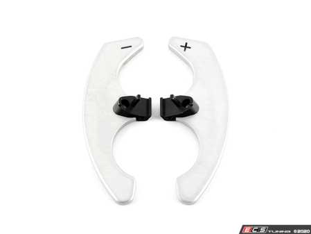 ES#3194433 - 013223TMSKT - ECS SMG shift paddles - Clear Anodized  - Upgrade to improved appearance, feel, & driving experience - ECS - BMW