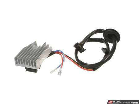 ES#2813769 - 1248212151 - Blower Motor Regulator - Complete assembly ready to install on your Mercedes-Benz - Hamburg Tech - Mercedes Benz
