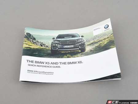 ES#2911966 - 01402957778 - QUICK REFERENCE GUIDE F15, F - Genuine BMW - BMW
