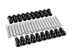 ES#4315342 - VWR630002 - VWR Stud & Nut Conversion Kit - R13 Ball Seat - 80mm Studs - Replace those fussy bolts with Racingline's high tensile stud & lightweight nut conversion - Racingline - Audi Volkswagen