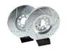 ES#3157882 - K886 - Power Stop Z23 Evolution Sport Front Brake Kit (320mm) - A performance front-wheel brake upgrade featuring drilled & slotted rotors and low-dust carbon-fiber ceramic pads. - Power Stop - Audi
