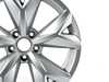 ES#3212110 - 3QF601025L8Z8 - 18" Prisma Wheel - Priced Each - 18"x8, ET34 - Diamond Silver - Genuine Volkswagen Audi - Volkswagen