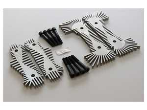 ES#4355071 - CC-A4 - Cal*Cool Caliper Cooler Kit - Front & Rear - Brake Cooling Plates for Big Rotor Upgrade - RennKit - Porsche