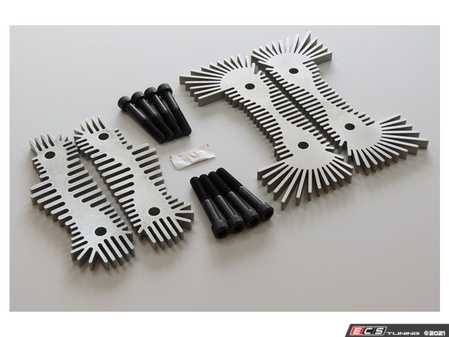 ES#4355071 - CC-A4 - Cal*Cool Caliper Cooler Kit - Front & Rear - Brake Cooling Plates for Big Rotor Upgrade - RennKit - Porsche