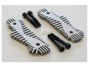 ES#4355072 - CC-F2 - Cal*Cool Caliper Cooler Kit - Front - Brake Cooling Plates for Big Rotor Upgrade - RennKit - Porsche
