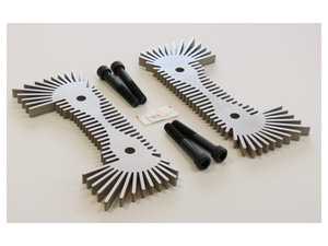 ES#4355073 - CC-R2 - Cal*Cool Caliper Cooler Kit - Rear - Brake Cooling Plates for Big Rotor Upgrade - RennKit - Porsche