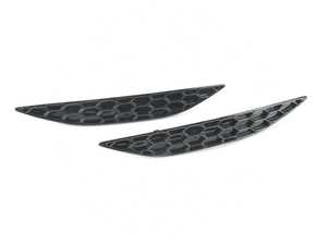 ES#3557735 - R16-1-1000-01-G - Rear Reflector Insert Set - Gloss Black Honeycomb - A clean cosmetic upgrade for your Golf R - Acexxon - Volkswagen