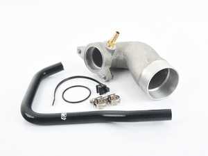 ES#3988294 - 027091ecs01KT -  MK6 Jetta 1.4T Big Bore Cast Aluminum Turbo Inlet Pipe - Remove the plastic and reduce restriction at your turbo - ECS - Volkswagen