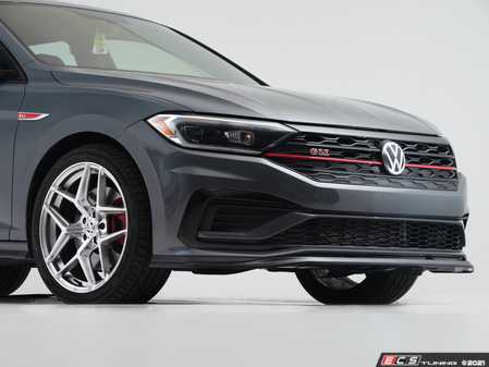 ES#4355236 - 007202LA01-02KT -  MK7 Jetta GLI Front Lip Spoiler - Textured Black - (NO LONGER AVAILABLE) - In-house engineered to upgrade your exterior styling - ECS - 