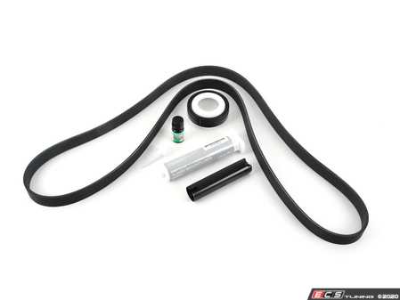ES#4164709 - 11117547842KT - Front Crankshaft Seal Replacement Kit  - Includes new crank seal, accessory belt, and liquid sealant - Assembled By ECS - BMW
