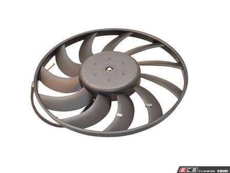 ES#3438633 - 8E0959455L - Electric Fan Assembly - Left (400mm) - Keep your cooling system operating properly - Hamburg Tech - Audi