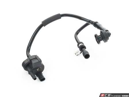 ES#4339559 - 06J133781CE - Vapor Canister Check Valve - Kit - Includes 3 hoses, connects to valve cover. Commonly called "Purge Valve" or "N80 Valve." - Hamburg Tech - Audi Volkswagen