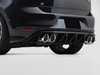 ES#4001195 - 028748ecs01KT -  MK7 Golf R Gloss Black Rear Diffuser - Add aggressive styling with our In-House Engineered Gloss Black Rear Diffuser! - ECS - Volkswagen