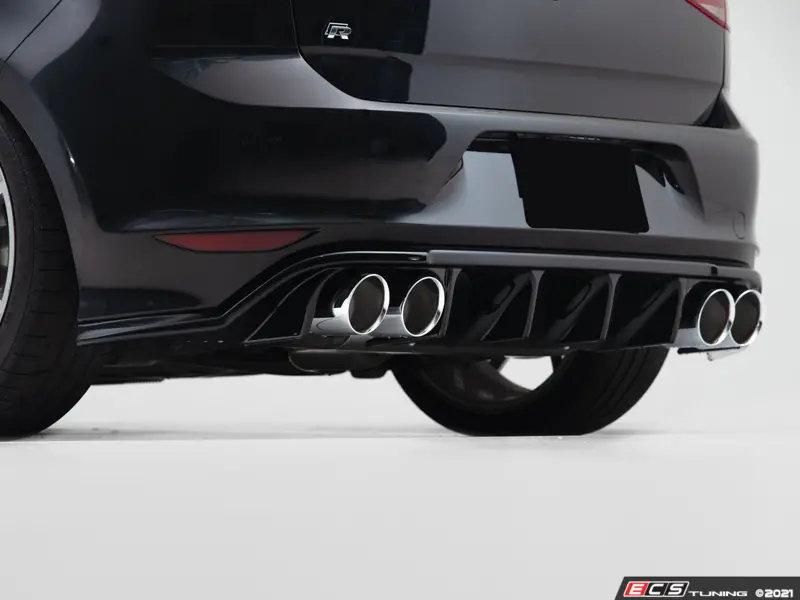 ECS - 028748ecs01KT - MK7 Golf R Gloss Black Rear Diffuser