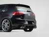 ES#4001195 - 028748ecs01KT -  MK7 Golf R Gloss Black Rear Diffuser - Add aggressive styling with our In-House Engineered Gloss Black Rear Diffuser! - ECS - Volkswagen