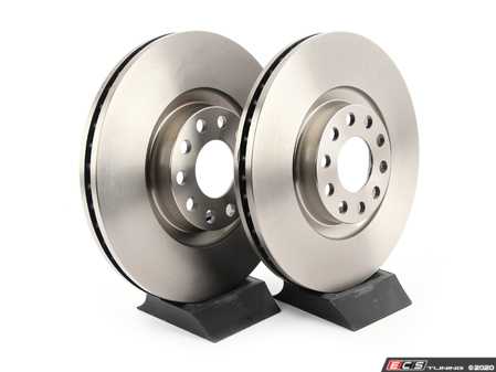 ES#3536546 - 8E0615301ADKT9 - Front Brake Rotors - Pair (321x30) - Restore the stopping power in your vehicle - Vaico - Audi