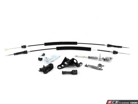 ES#2954010 - 1k0711112bKT3 - Shifter Rebuild Kit - Includes shifter, shift levers, shift cables, and brackets - Genuine Volkswagen Audi - Volkswagen