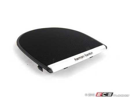 ES#120386 - 51468213972 - Speaker Cover - Rear Deck - Priced Each - Schwarz/Black. Protects the speakers located in the rear deck - Genuine BMW - BMW