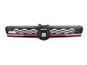 ES#4040739 - 5GM853651AKCEE - Front Grille - GTI - Black with red trim - Genuine Volkswagen Audi - Volkswagen