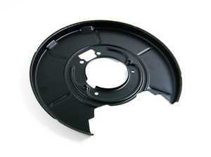 ES#60107 - 34211158991 - Rear Brake Dust Shield - Left - Located behind the brake disc, protects seals from the elements and brake dust - Genuine BMW - BMW