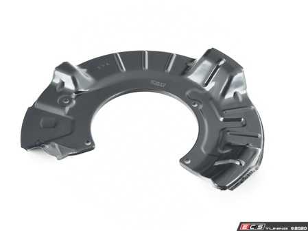 ES#4316405 - 34116754927 - Protection Plate - Left - Located behind front brake rotor - Bremmen Parts - MINI