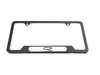 ES#4317351 - 5H0071801 - R-Line Plate Frame - Black - Black stainless frame featuring the NEW R-Line logo - Genuine Volkswagen Audi - Volkswagen