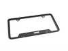 ES#4317351 - 5H0071801 - R-Line Plate Frame - Black - Black stainless frame featuring the NEW R-Line logo - Genuine Volkswagen Audi - Volkswagen