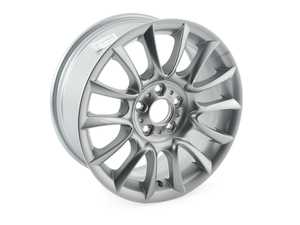 ES#65109 - 36117897252 - 18" V Spoke Style 152 Wheel - Priced Each - (NO LONGER AVAILABLE) - 18x8 ET47 CB 72.6mm - Genuine BMW - 