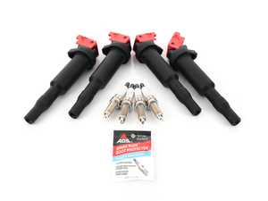 ES#4057111 - 12138647689KT7 - High-Performance Ignition Service Kit - Includes Bavarian Autosport High Performance coils, plugs, and dielectric grease - Assembled By ECS - MINI