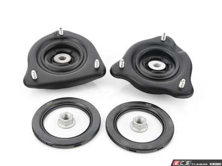 ES#3691934 - 99734301502KT1 - 997 C4 / Targa 4 / Turbo Front Upper Strut Mount Kit - Featuring Hamburg Tech Upper Strut Mount and Upper Strut Mount Bearings - Assembled By ECS - Porsche