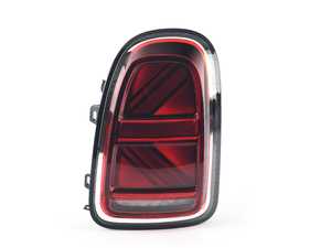ES#4215414 - 63218492302 - Union Jack Taillight LED Chrome - Right  - Used to replace the factory taillight - Genuine MINI - MINI