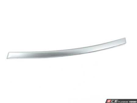 ES#100514 - 51418036080 - Aluminum Decor Strip - Front Right Door - Glacier Silver - Genuine BMW - BMW