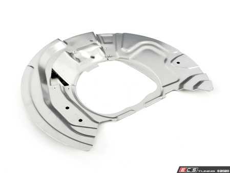 ES#4316522 - 34116857977 - Front Brake Dust Shield - Left - Metal dust cover to shield the elements from your front rotors - Bremmen Parts - BMW