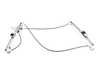 ES#4316411 - 51337162163 - Window Regulator - Front Left - Replace your worn out window lift, updated design comes with instructions. - Bremmen Parts - MINI