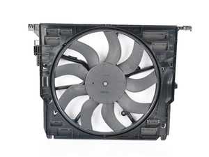ES#2611433 - 17427647652 - Cooling Fan Assembly with Shroud (850W) - Genuine BMW - BMW