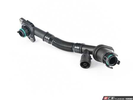 ES#4325283 - 11157646087 - Crankcase Ventilation Connecting Pipe - Cylinders 5-8 - Connects the crankcase vent pipe to the valve cover. - MTC - BMW