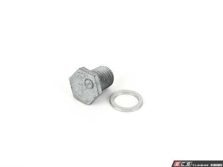 ES#4316505 - 11137535106 - Oil Drain Plug - Used for an oil change or damaged hex head, includes a new sealing washer - Bremmen Parts - BMW
