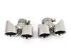 ES#4313672 - 9910800376 - 991.2 Quad Sport Exhaust Tips - Pair - Replaces stock tips on Porsche 991.2 and converts to sport package look. Polished T304 stainless steel with aircraft quality TIG welding. - Racing Dynamics - Porsche